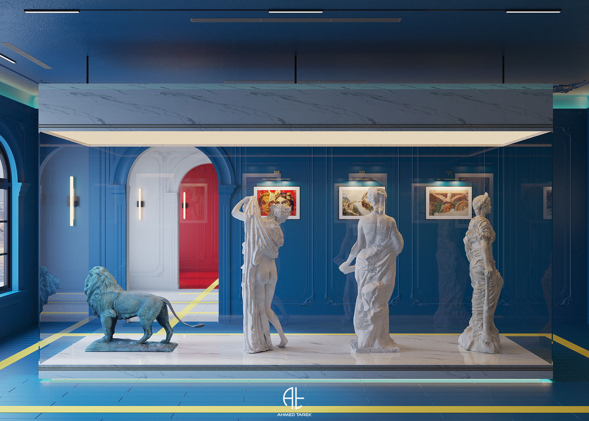 法国艺术画廊及小型博物馆设计-12