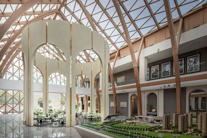 米修Works丨新疆万科翡翠天骄销售中心-18