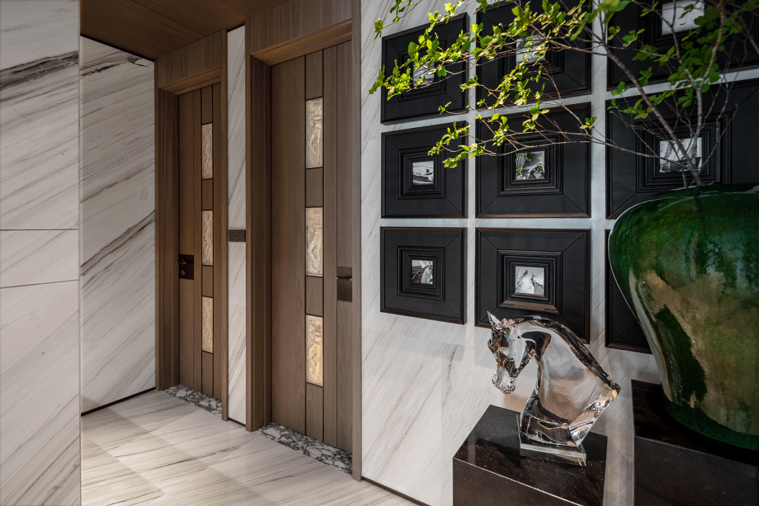 【原创】格致设计出品｜1500㎡意式轻奢空中别墅-120