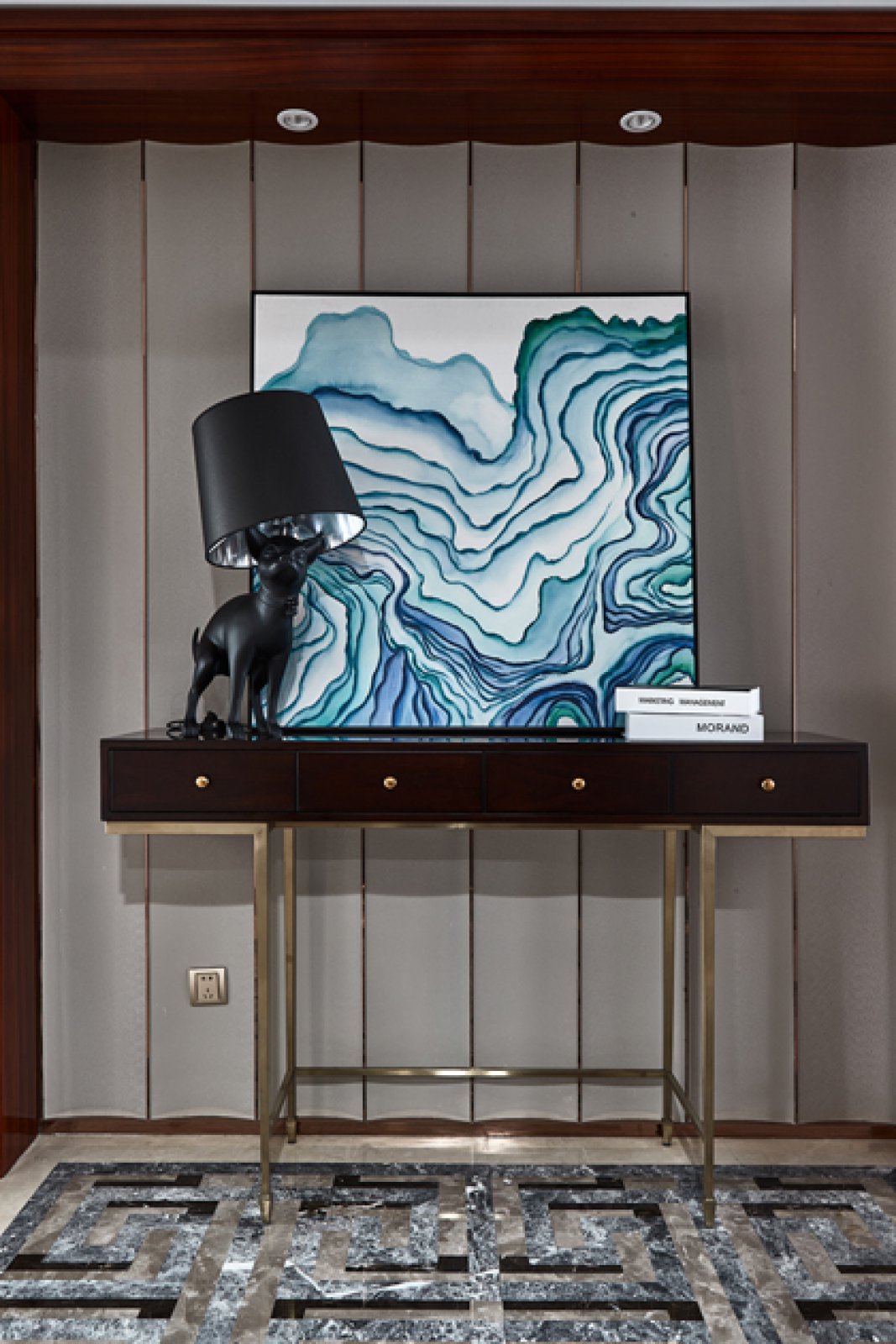 130㎡宁波金茂府摩登古典风-8