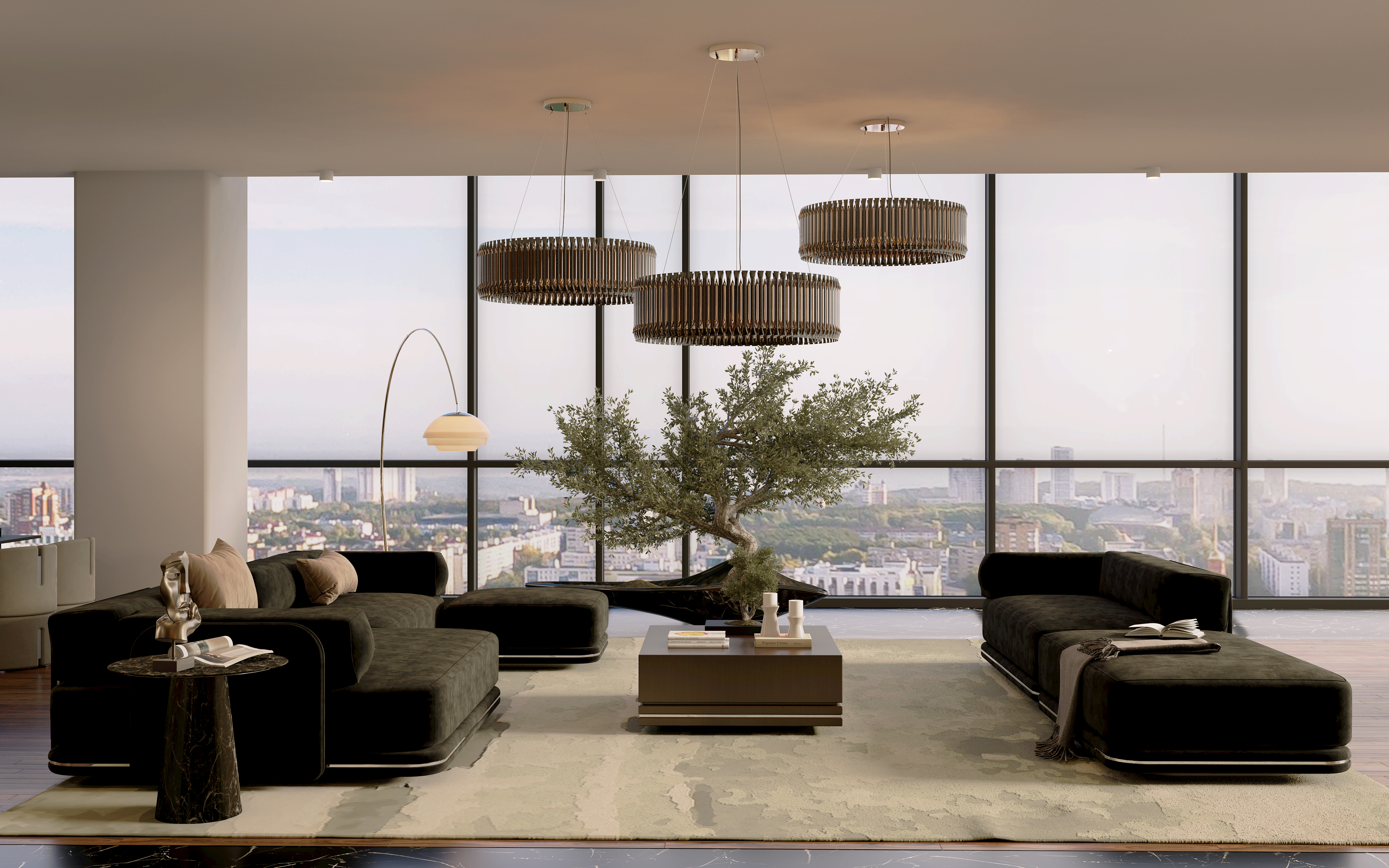 当代风格顶层公寓设计丨@adrielsantos.pt-1