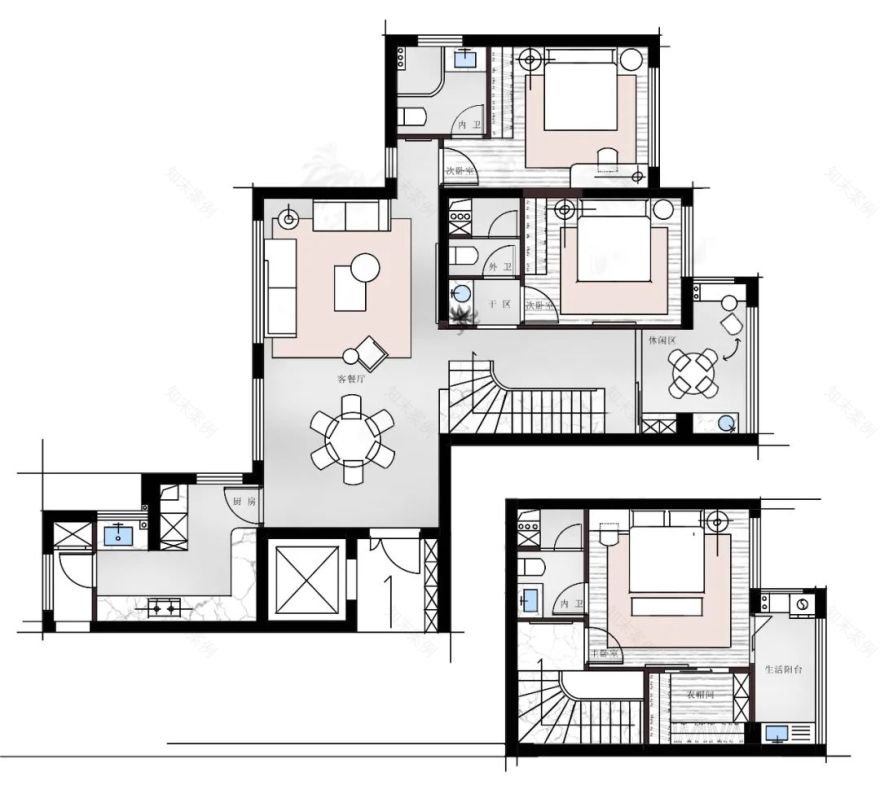 瑞安·安阳城 180 平米现代简约婚房,优雅大气,家的样子-10