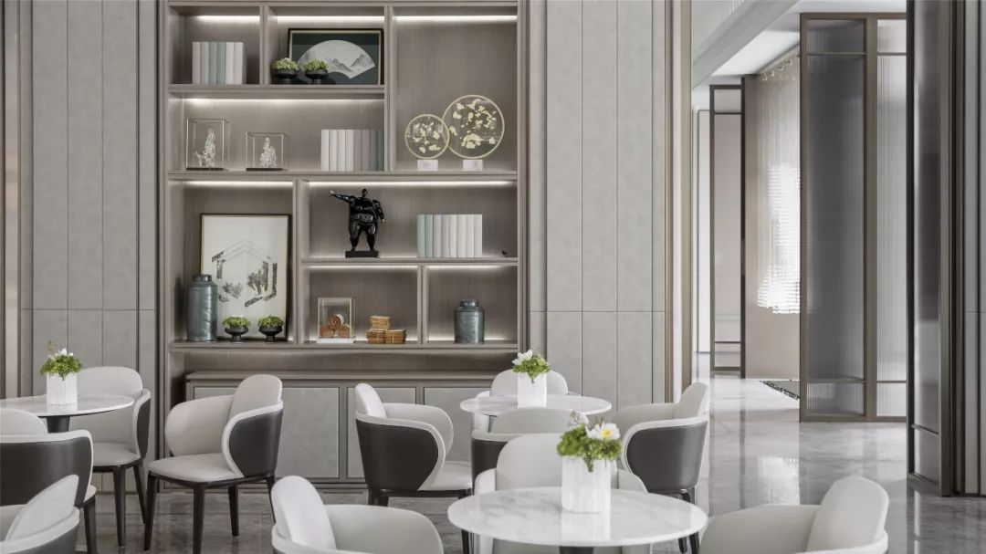 阳光城·上塘九里售楼处 | 温润如玉的现代空间-33