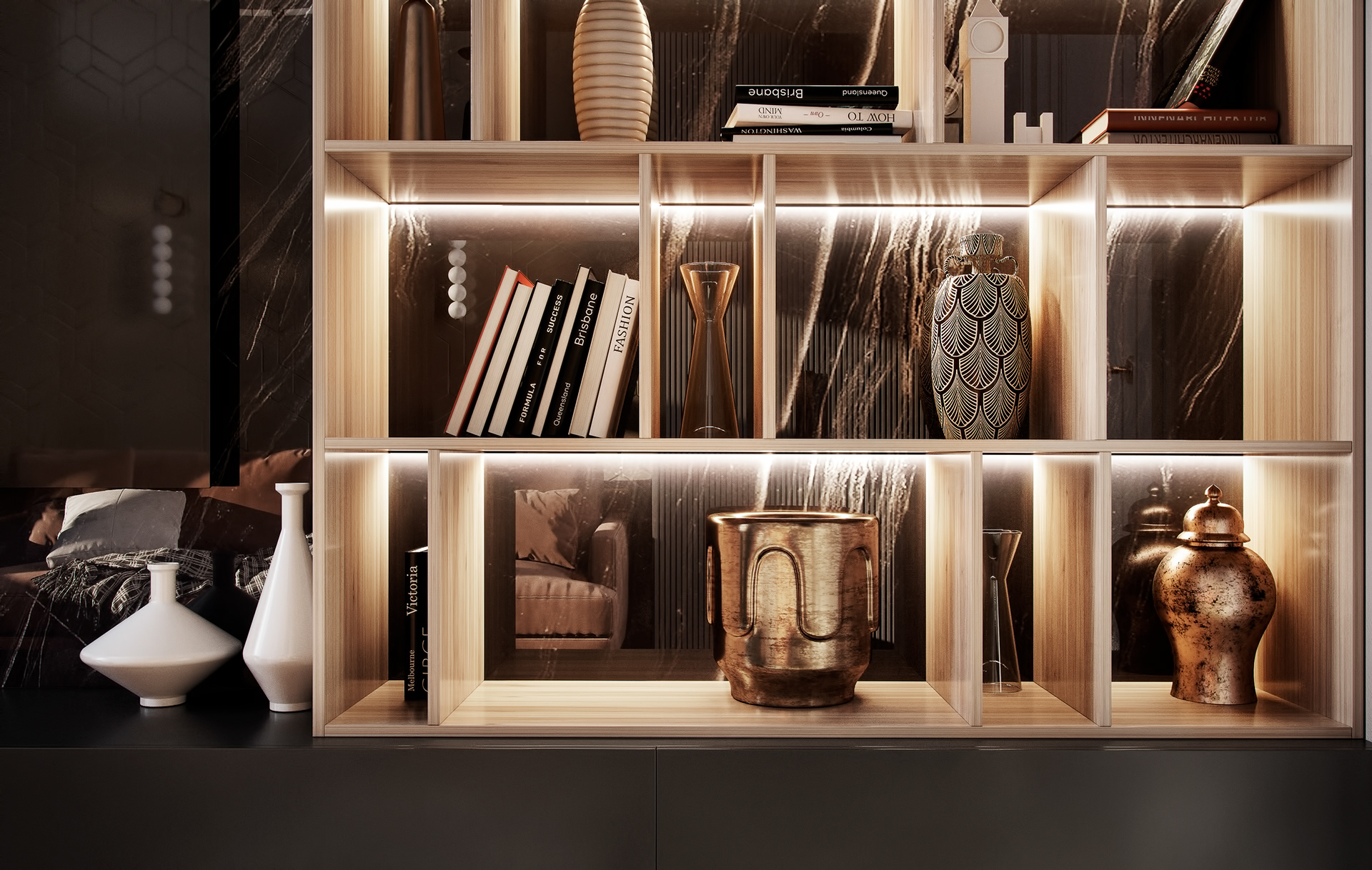 Visualization of an apartment in Moscow-12