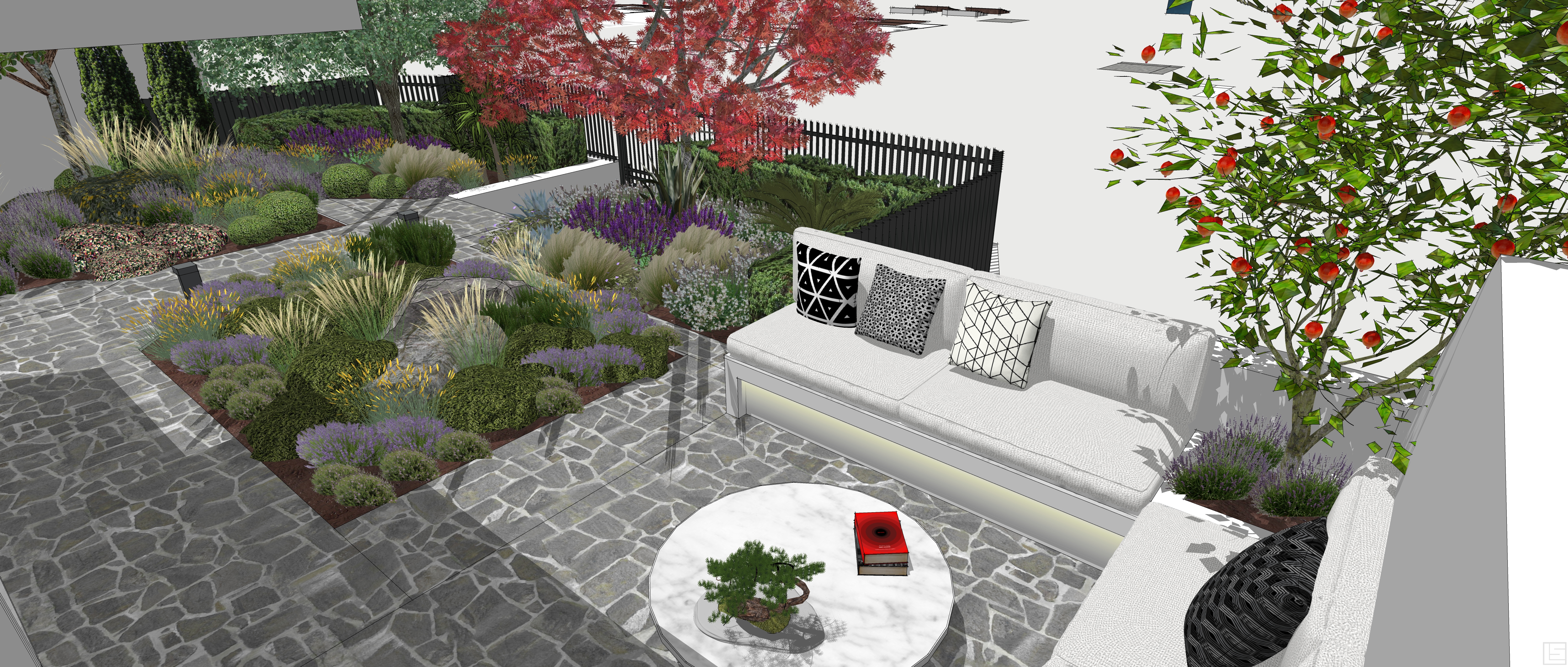 Ekali 住宅景观设计丨希腊雅典-10