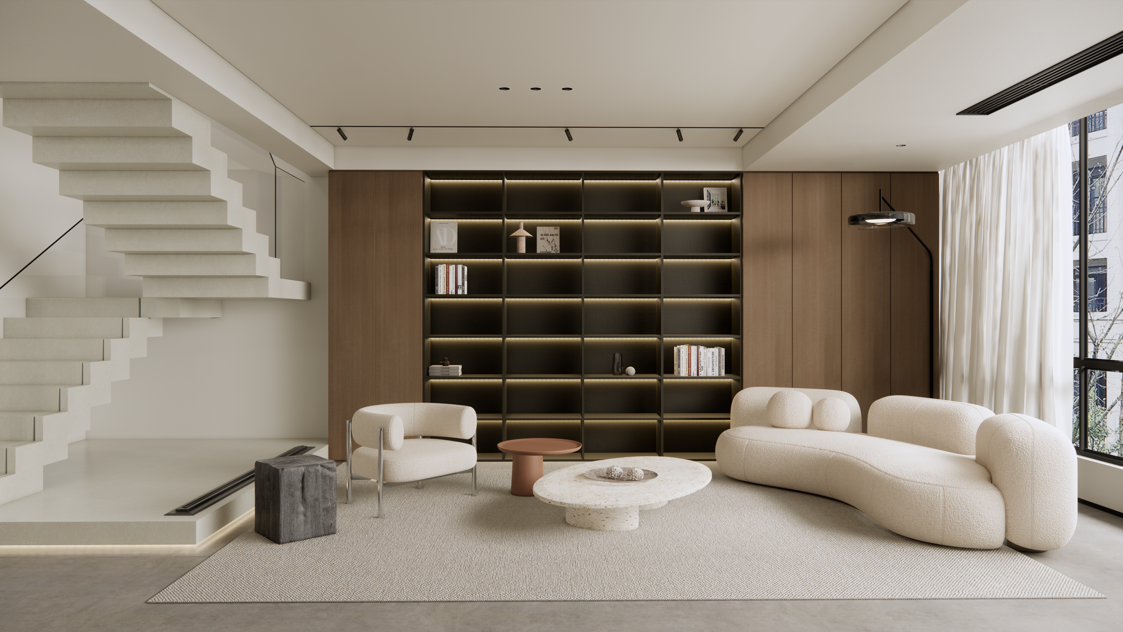 现代住宅丨木璞空间装饰-13