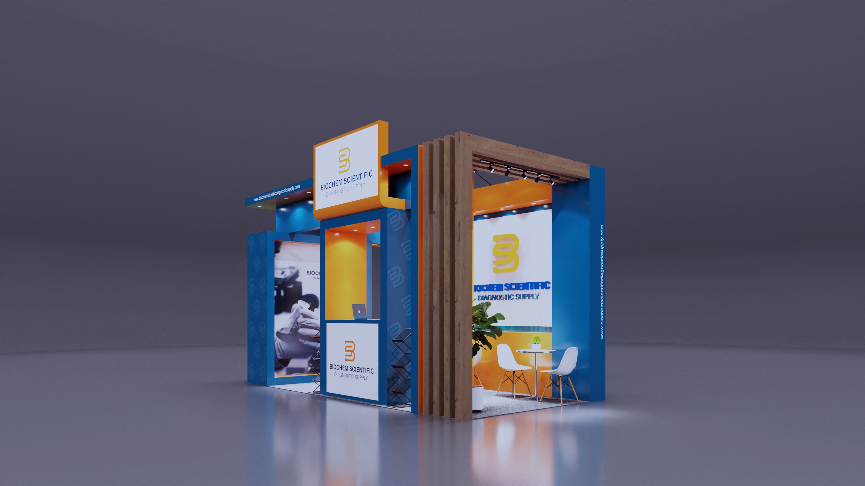 BIOCHEM SCIENTIFIC - Exhibition Booth with Awards-4