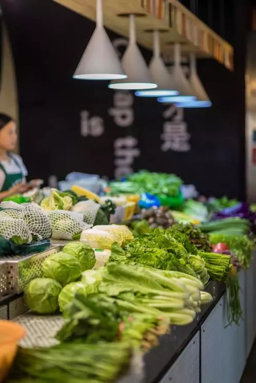 爆改杭州550㎡农贸市场，设计感爆棚！买个菜比逛街还时髦-91