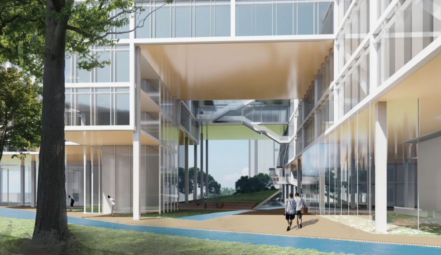 龙岗金园软件园丨中国深圳丨深圳大学建筑设计研究院∙元本体工作室-38