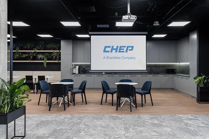 1400㎡制造公司总部办公空间,优雅精致灰的工业风设计-65