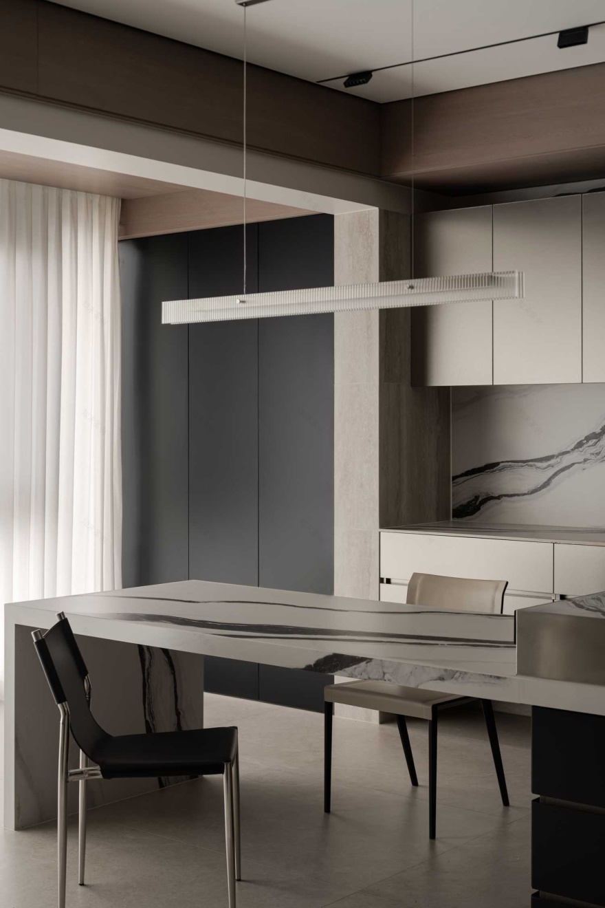 《叠序》240㎡顶跃改造丨成都宏福樘设计-19