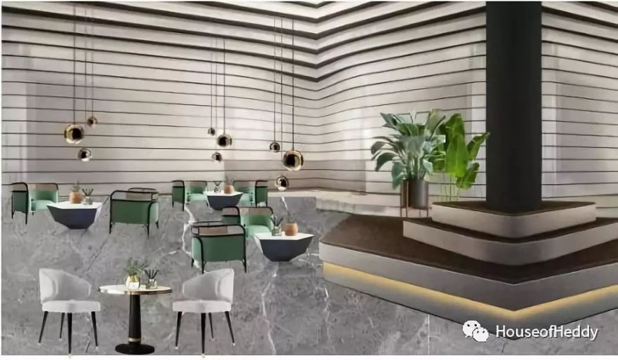 首发 | 龙湖 · 九里晴川 · 揽境 | 绿意未来感的销售中心-80