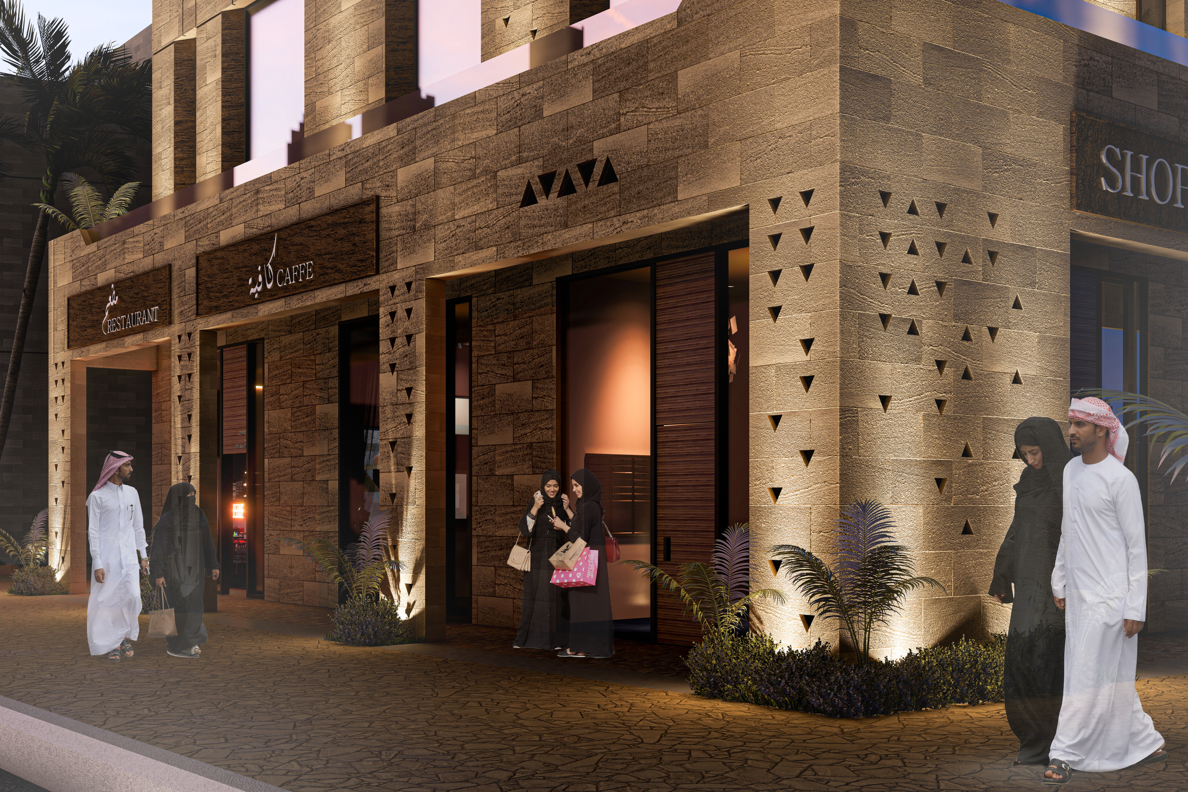 Najdi Residential And commercial Building-7