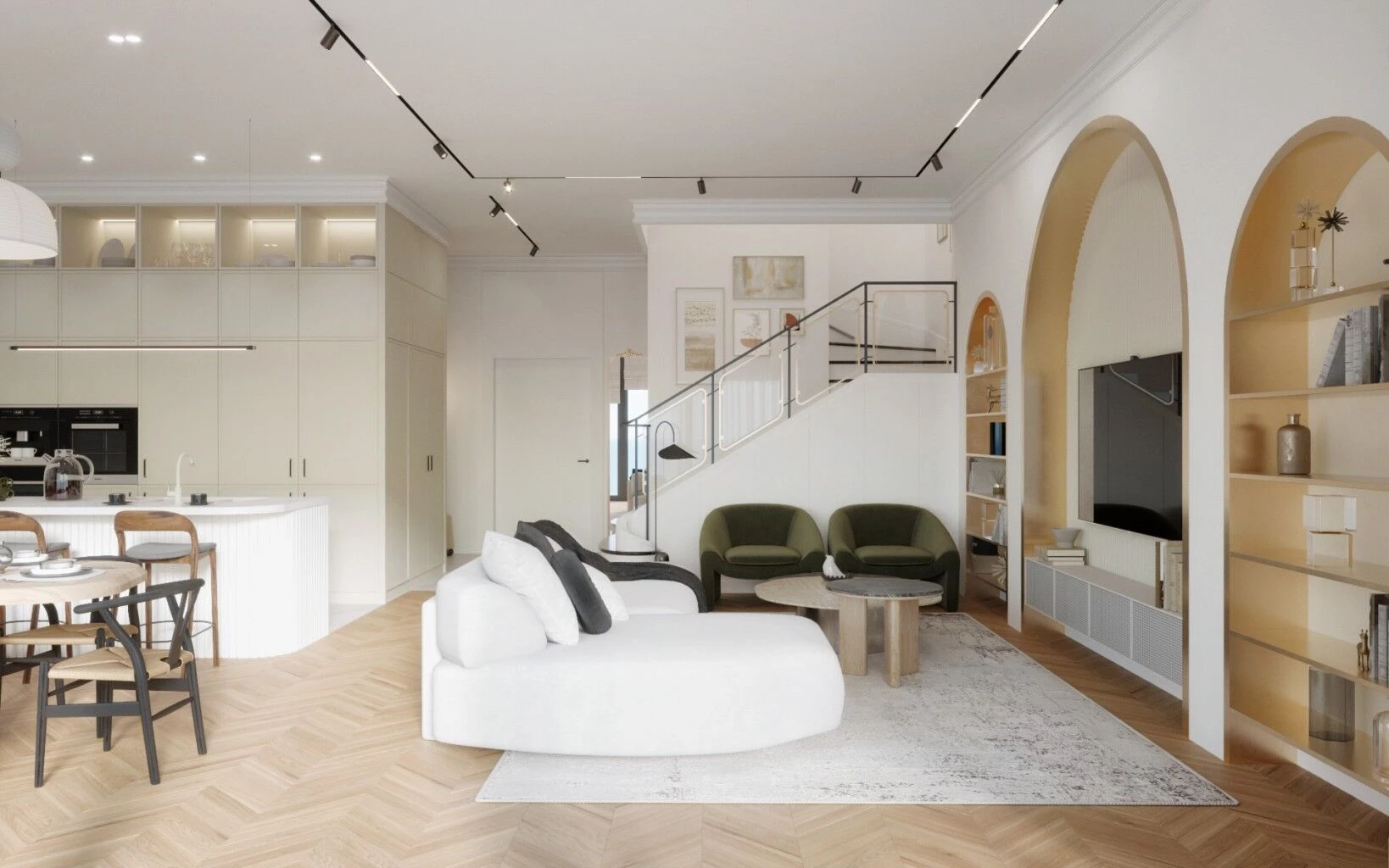 海景顶层公寓丨阿塞拜疆丨One to One Architecture & Design-29