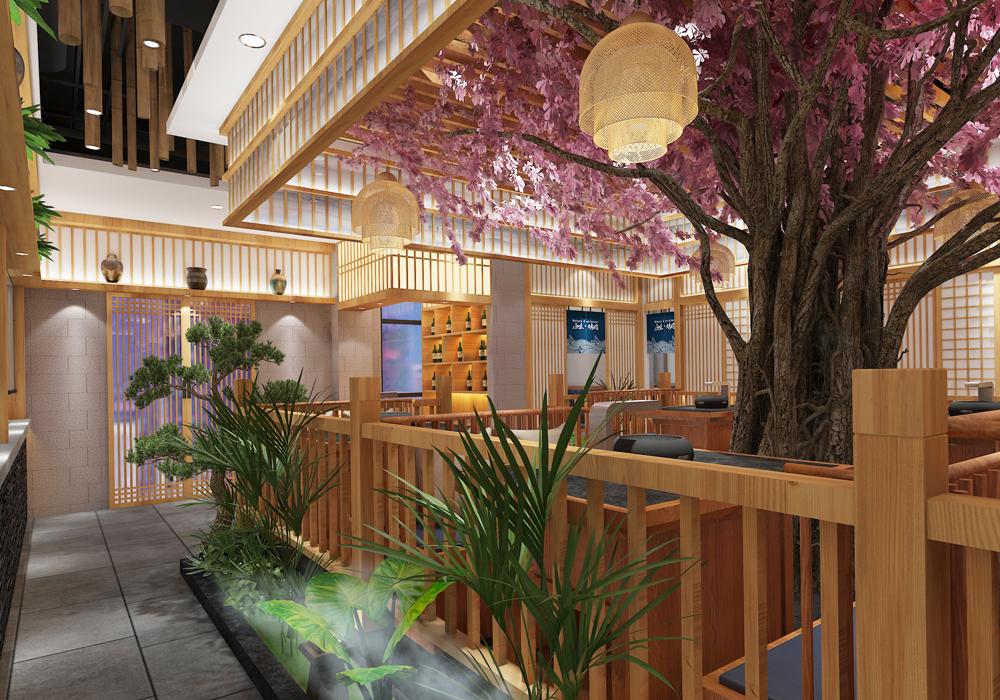 
河南济源九久和牛烤肉料理日式烤肉装修设计 -13