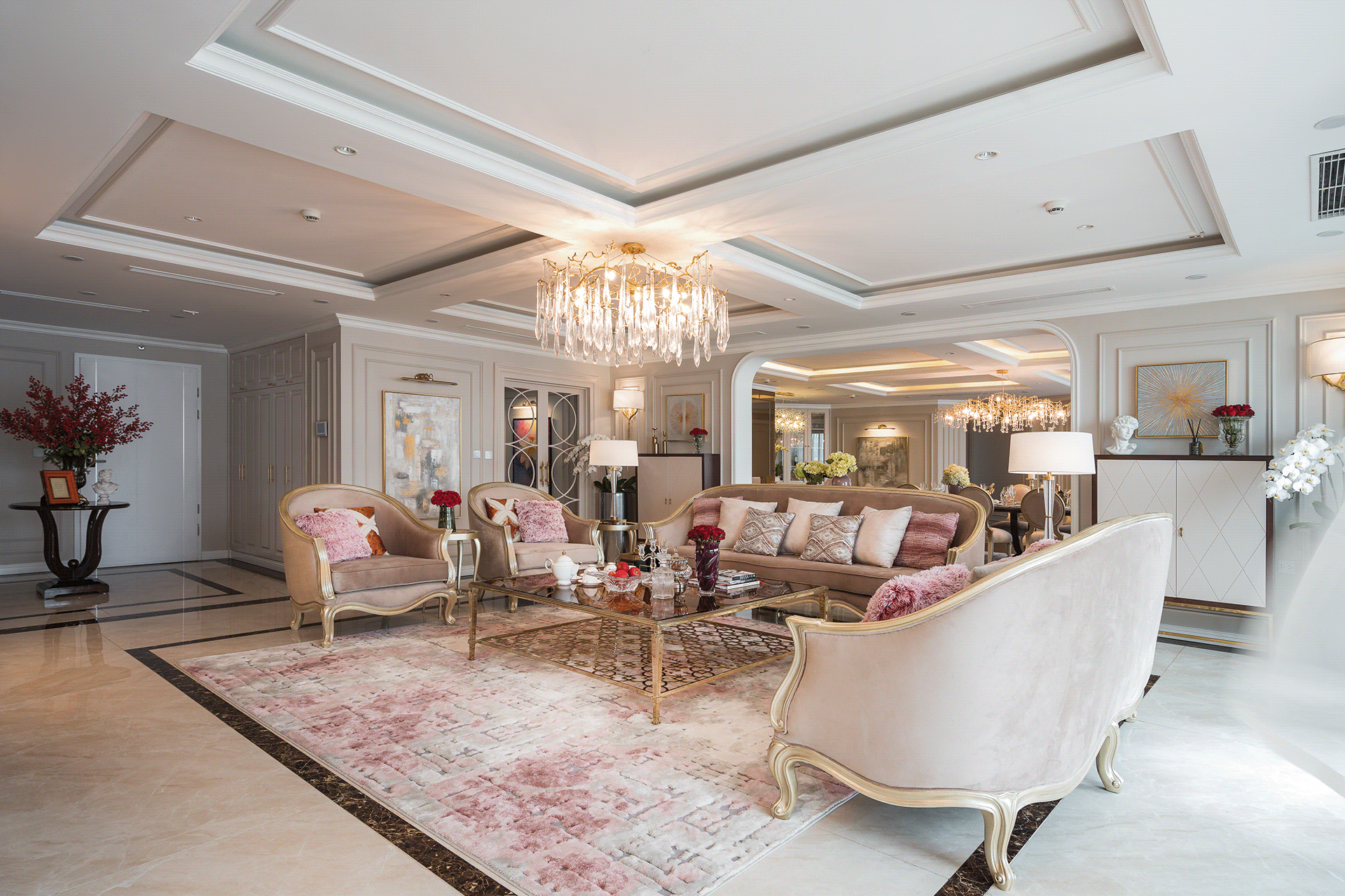 SUNSHINE GARDEN APARTMENT 室内照片丨越南河内丨Abluebird Photography-12