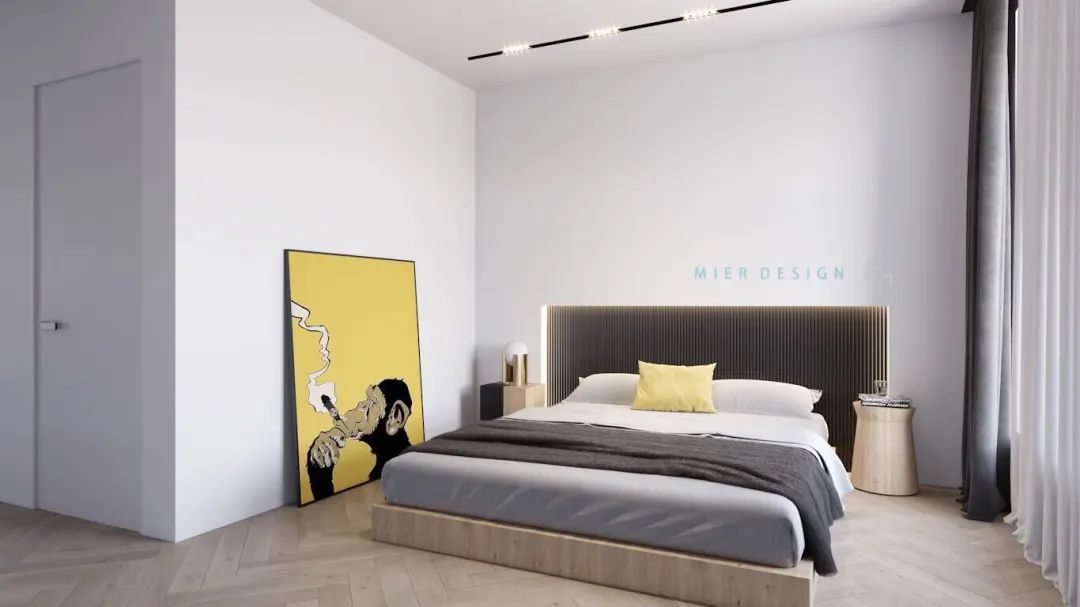 天津 128㎡现代工业风居所 | 讲述“就算世界无童话”的生活故事-57