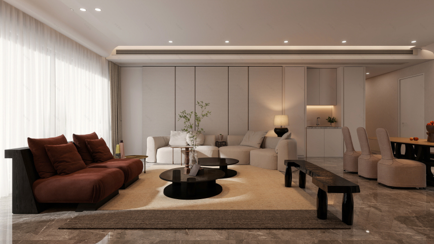 凤栖云庐#1301室样板间方案-5