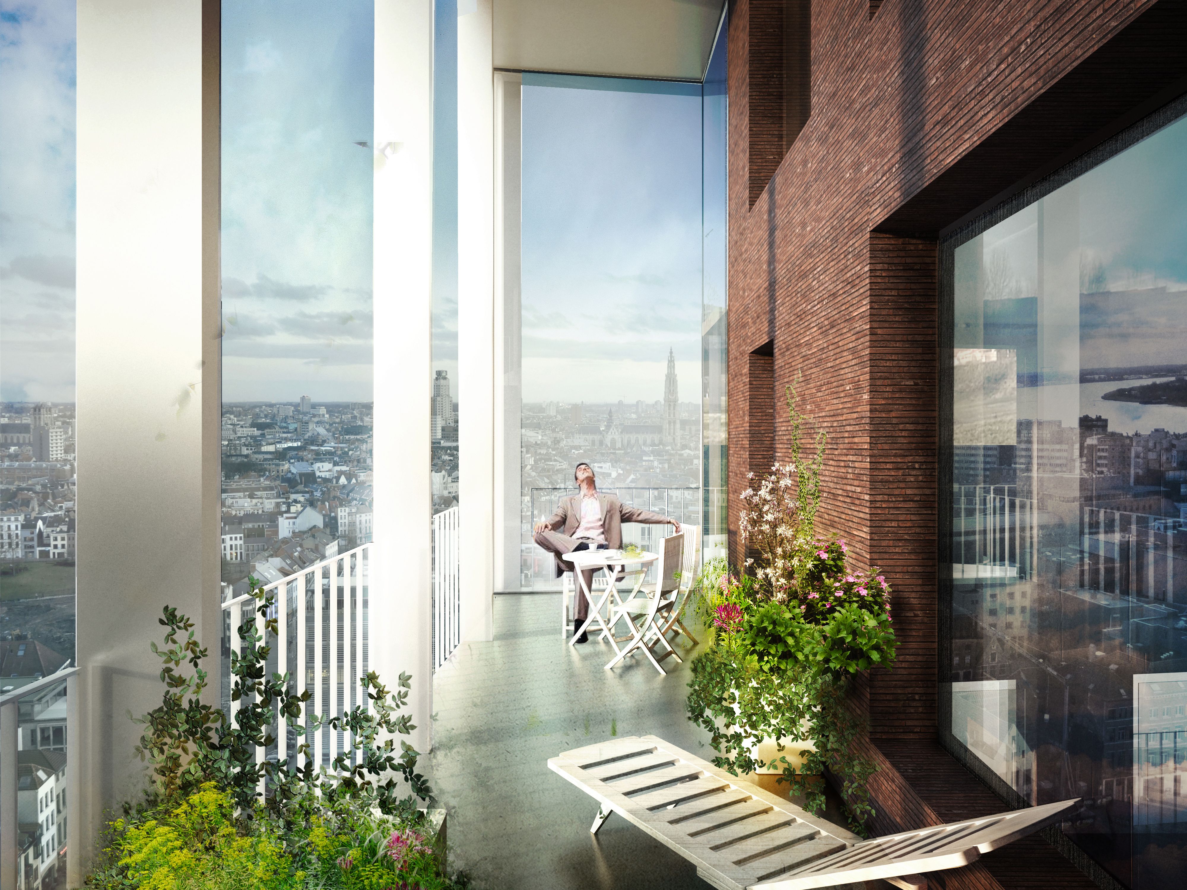 比利时安特卫普垂直社区大厦-9