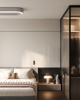 Спальня ЖК Петровский квартал СПб (2023)