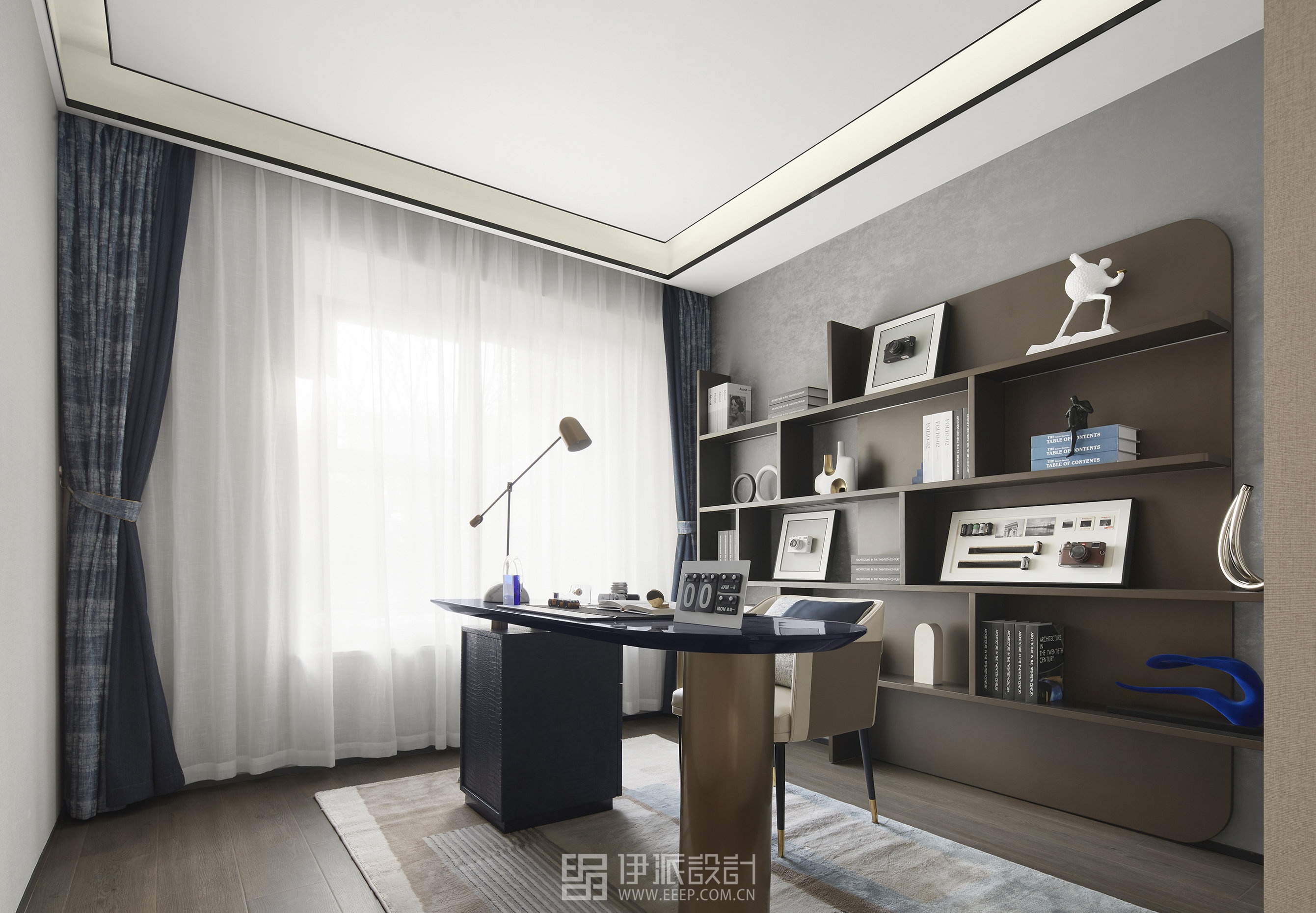 “青岛 TOP5 房企”云玺城样板房软装丨中国青岛丨深圳市伊派室内设计有限公司-42