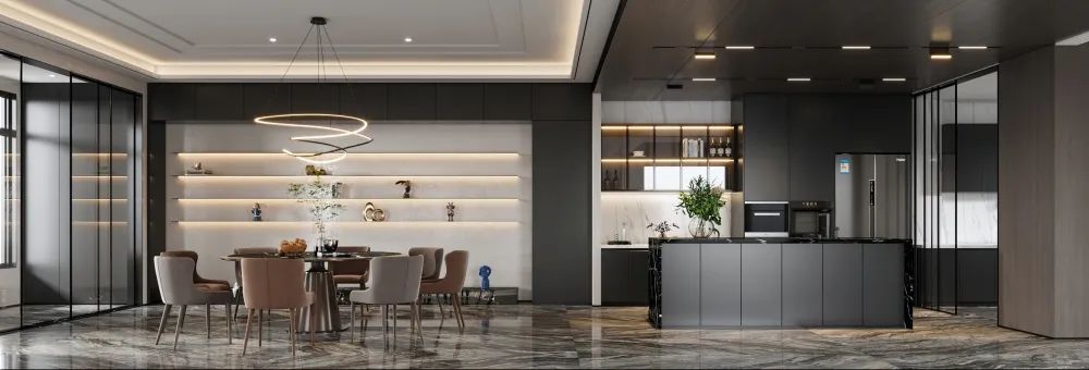 华侨城 108 坊简约阳光大宅丨西安锐格惟辰装饰工程有限公司-11