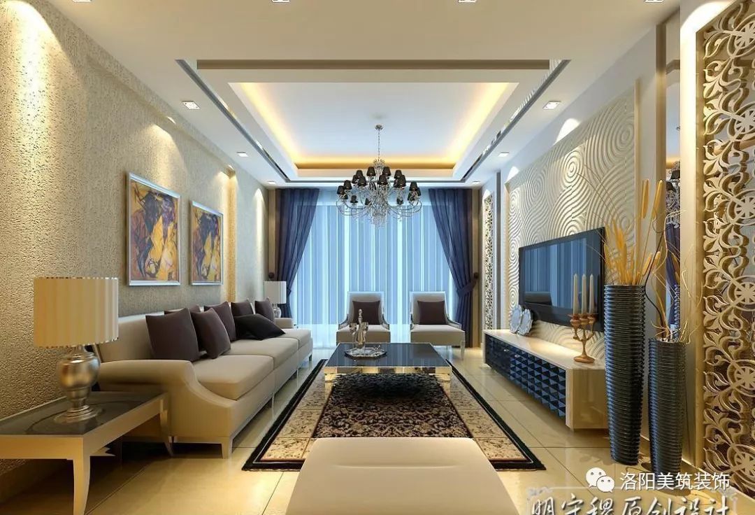 客厅背景墙装修设计案例解析-8