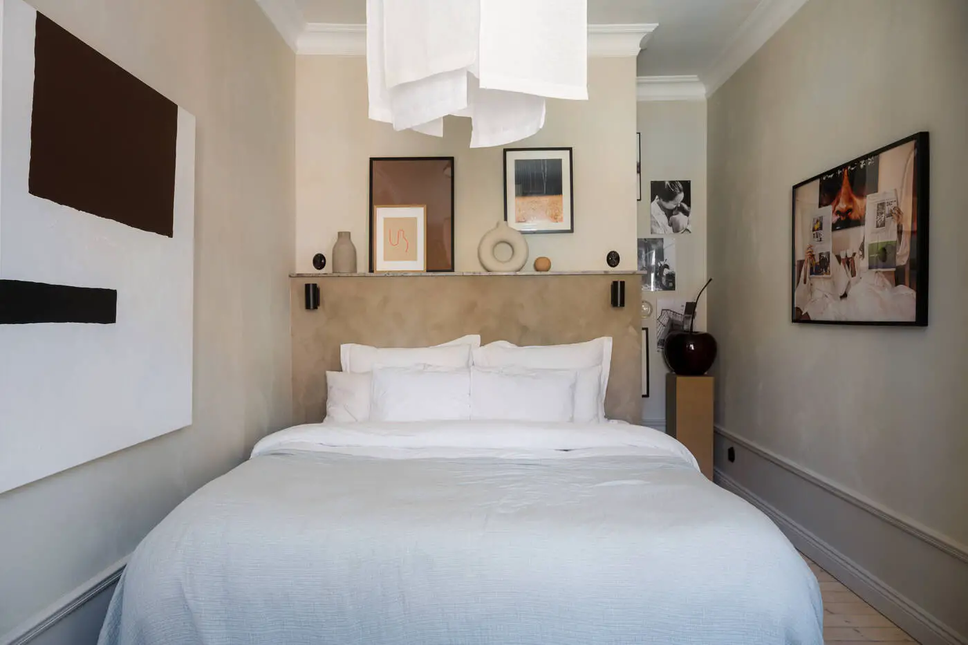 瑞典 19 世纪公寓设计翻新，展现温馨绿色调-11