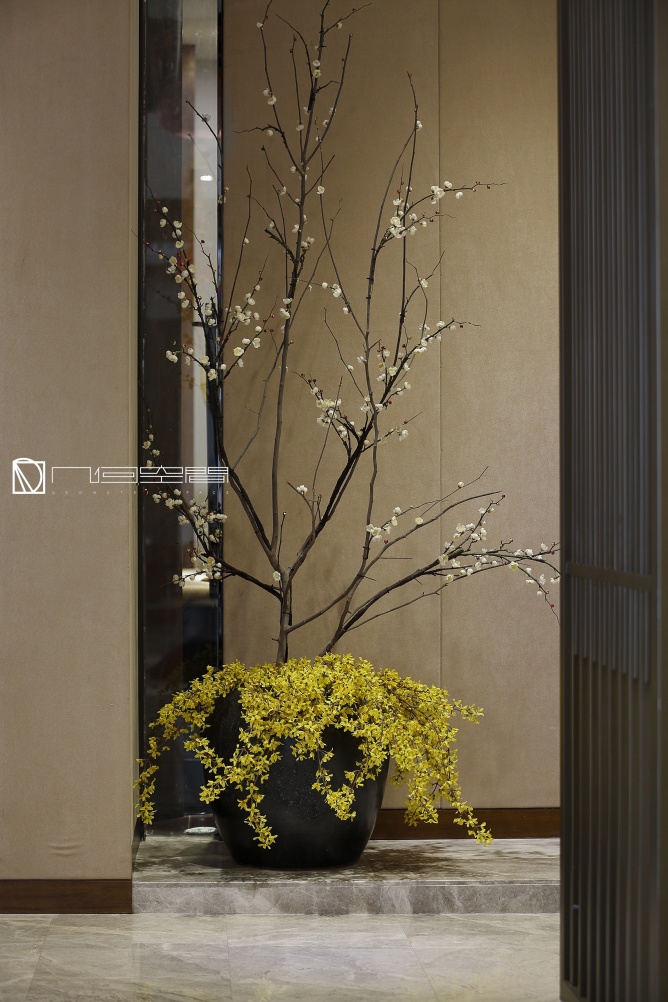 融侨售楼部软装设计  几何空间设计-16