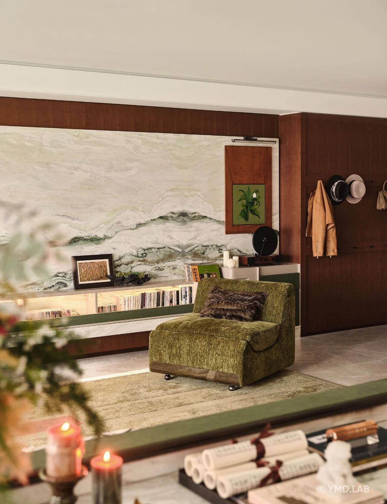 岳蒙设计 · 静默的诗意  在中古风的家里找到治愈感-12