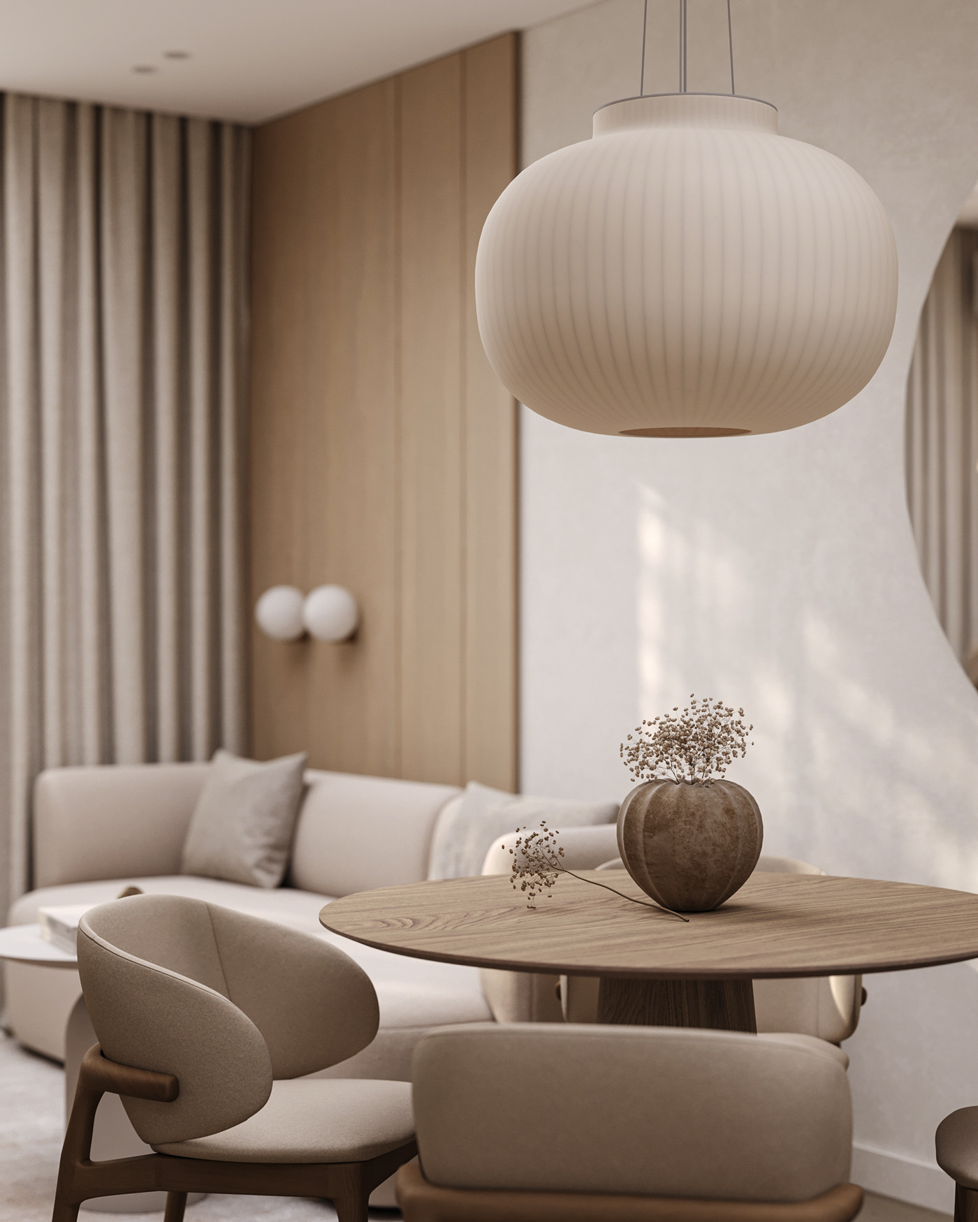 60㎡中性色系住宅设计 优雅魅力不可阻挡-7