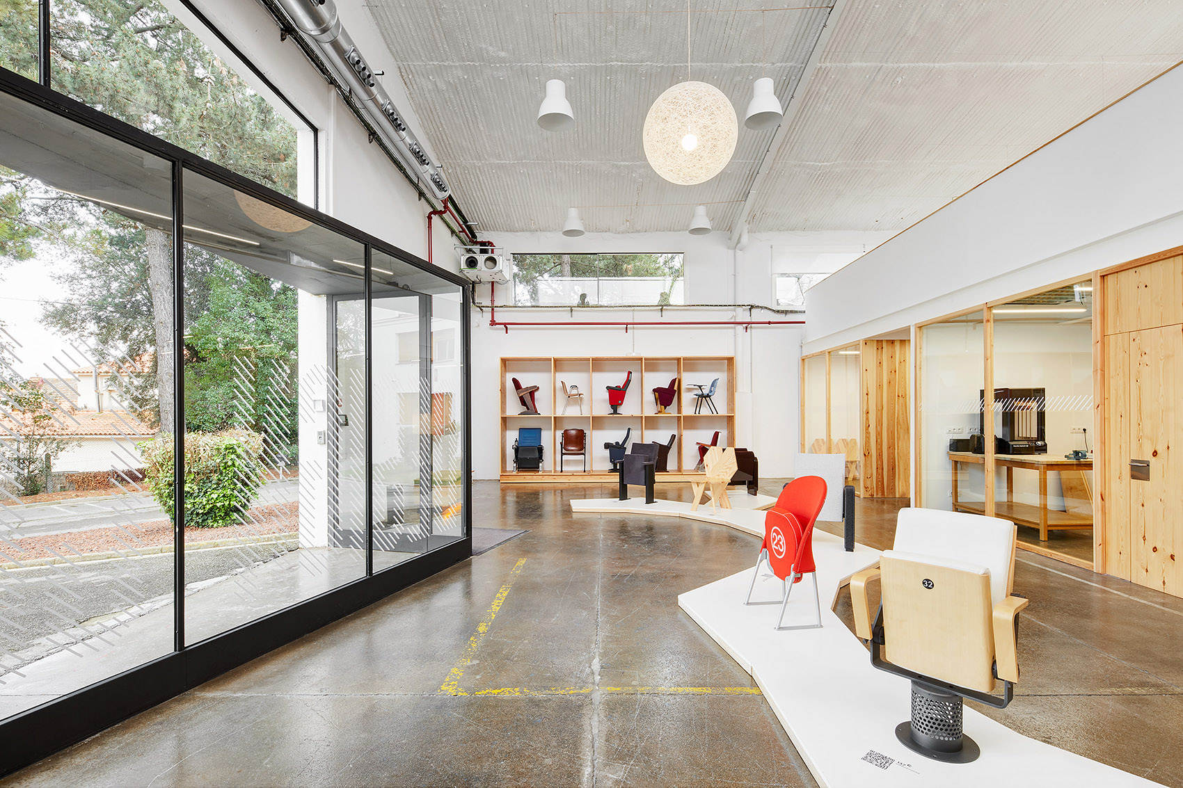 费卡洛斯设计中心，巴塞罗那 / Miriam Castells Studio-12