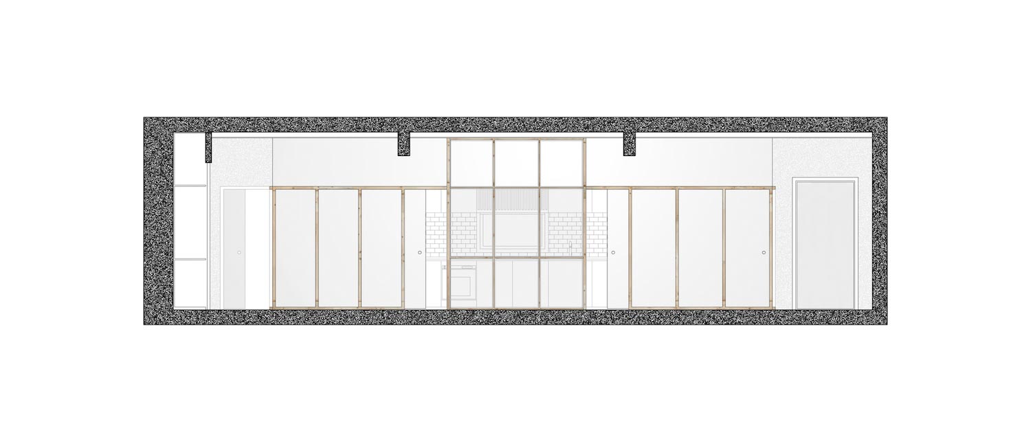 Refurbishment of an apartment where different pieces are visually connected yet offering the chance to become independent   CAANdesign  Architecture and home design blog-22