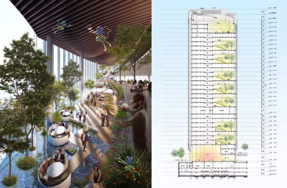 上海星云1号大厦丨中国上海丨日建设计-74