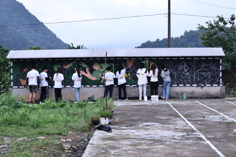 聚光星源|走进两河口村，绘出别样青春（墙绘篇1）-24