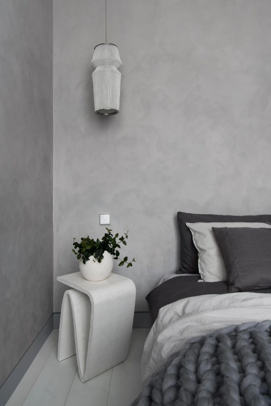 灰色空间室内设计丨Natalya Mitrakova-22