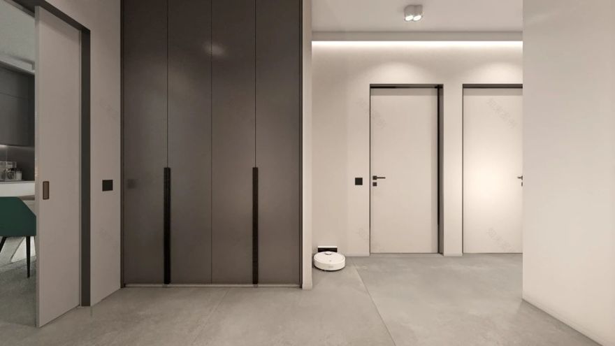 现代质朴典雅 72㎡的公寓丨Taras Belik-20