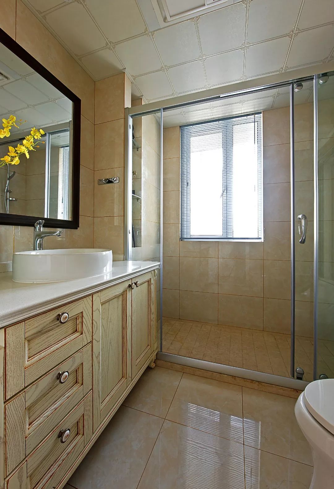 咸阳 105㎡现代美式,蓝白优雅调,活力情趣风!-38