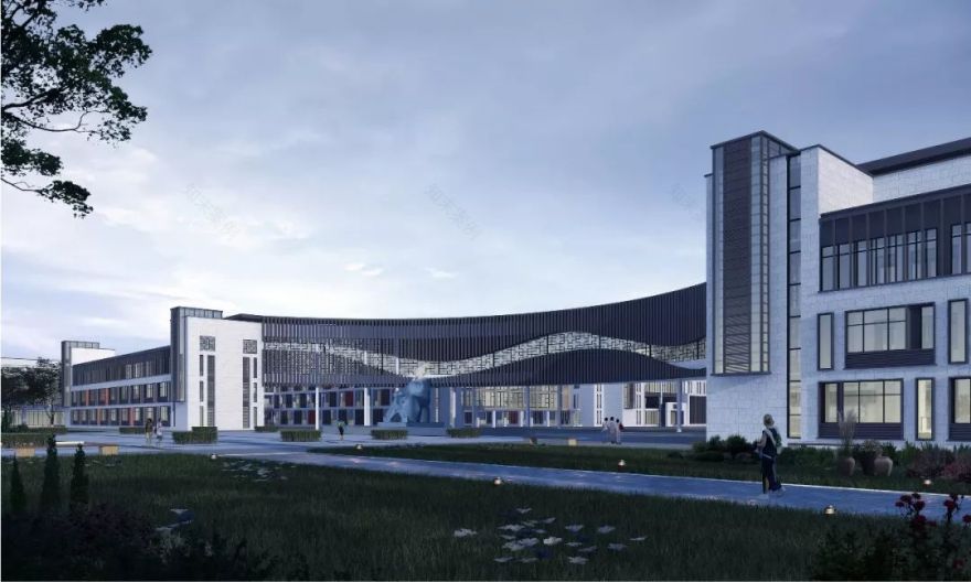 我院一所完成新疆第十四师昆玉市高级中学投标项目-10