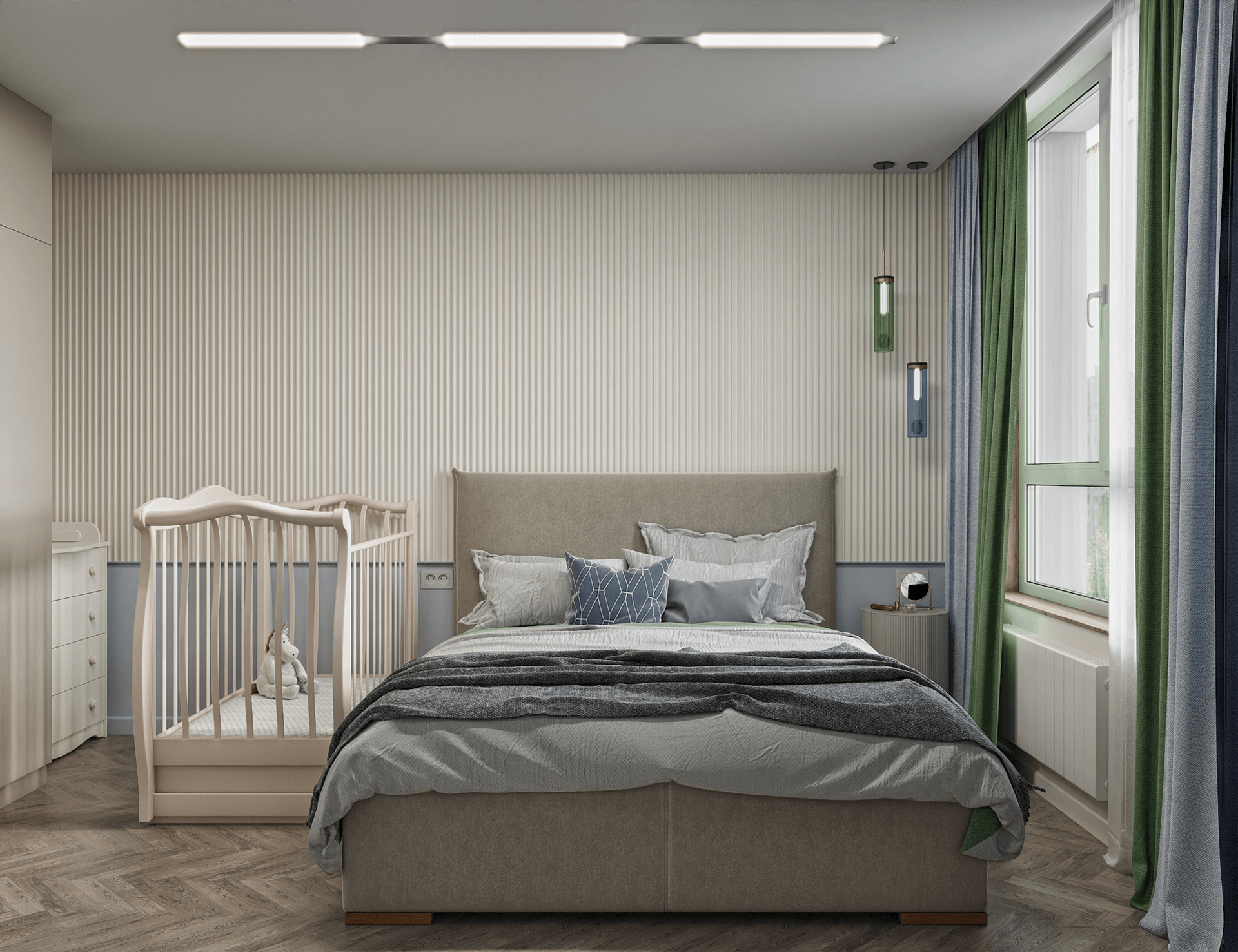 40 平方米公寓可视化设计丨Irooms Design-32