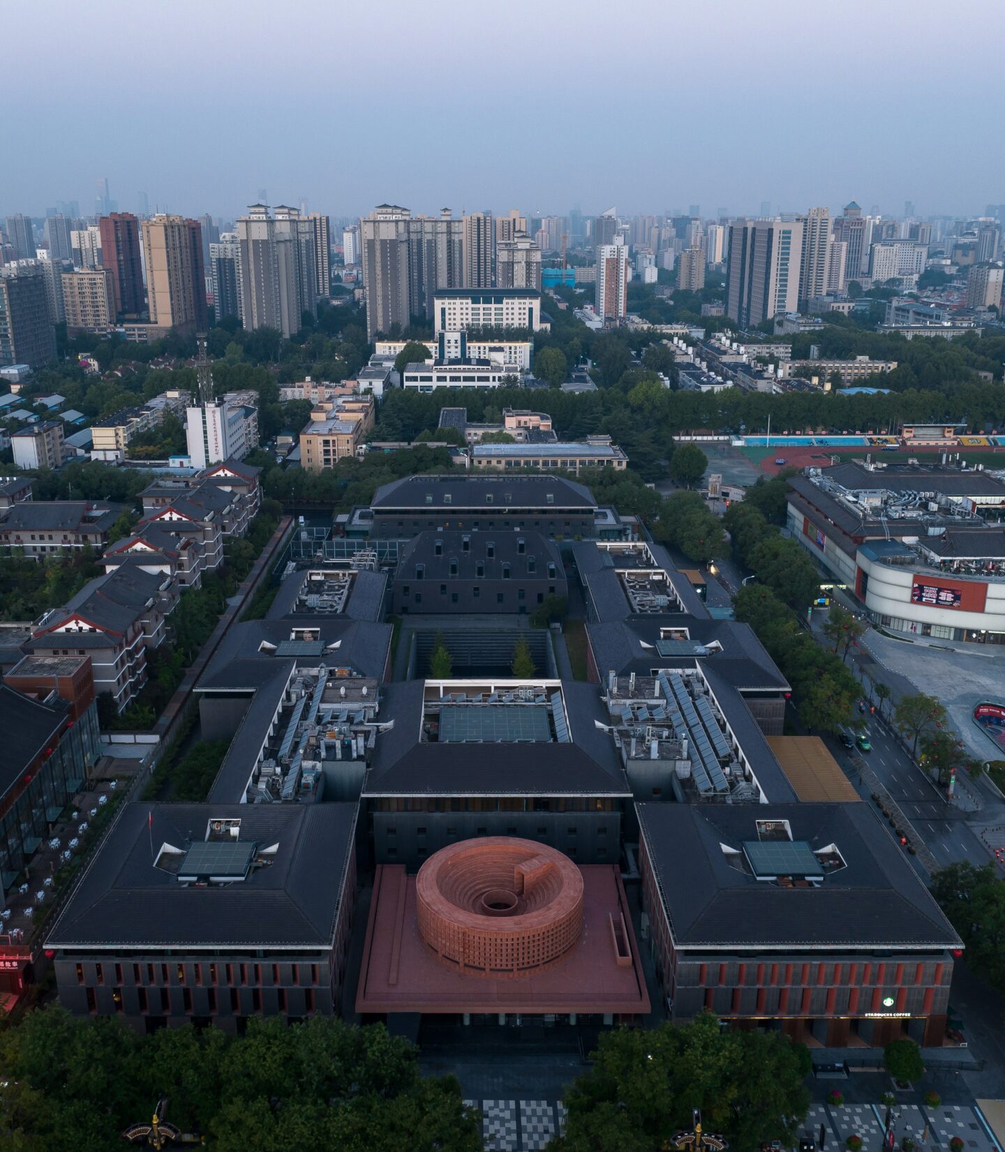 Neri&Hu Adds Sculptural Terracotta-hued Structure To Qujiang Museum Of Fine Arts - IGNANT-12