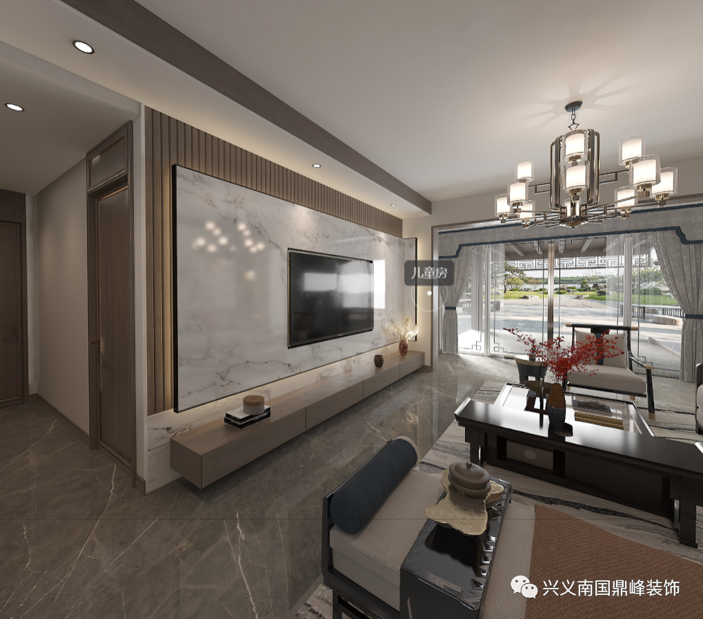 优山郡158㎡新中式设计丨鼎墅设计｜刘盛-2