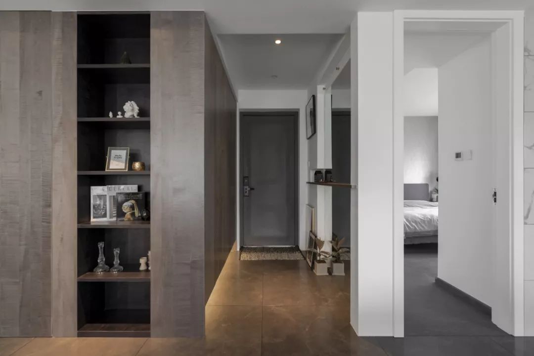 130 平混搭风家居，开放式厨房++ 隐形门的神仙组合-33