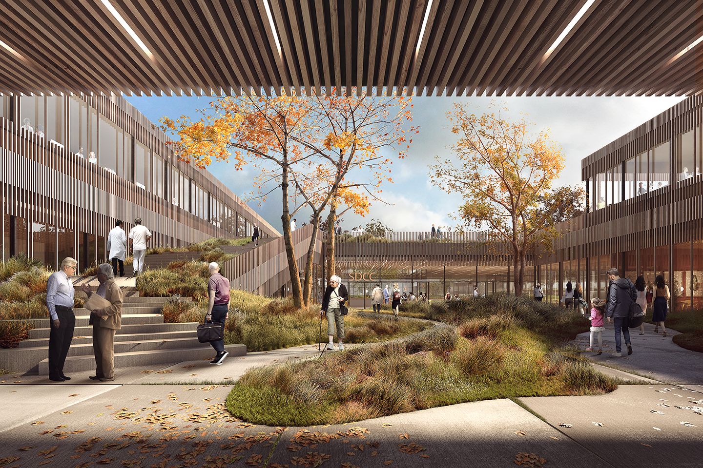 哥本哈根 Steno 糖尿病中心 | 融入自然的疗愈空间-10