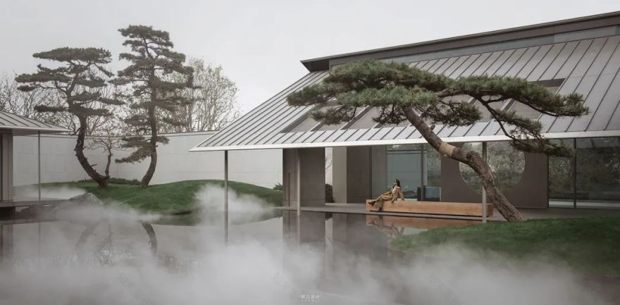 新中式园林设计丨中国上海丨广州观己设计,朗道国际设计,朗庭景观设计-0