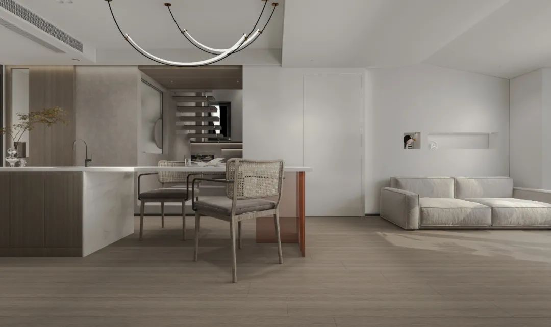 沉默如火 · 末那识的简约现代住宅设计丨中国天津-22