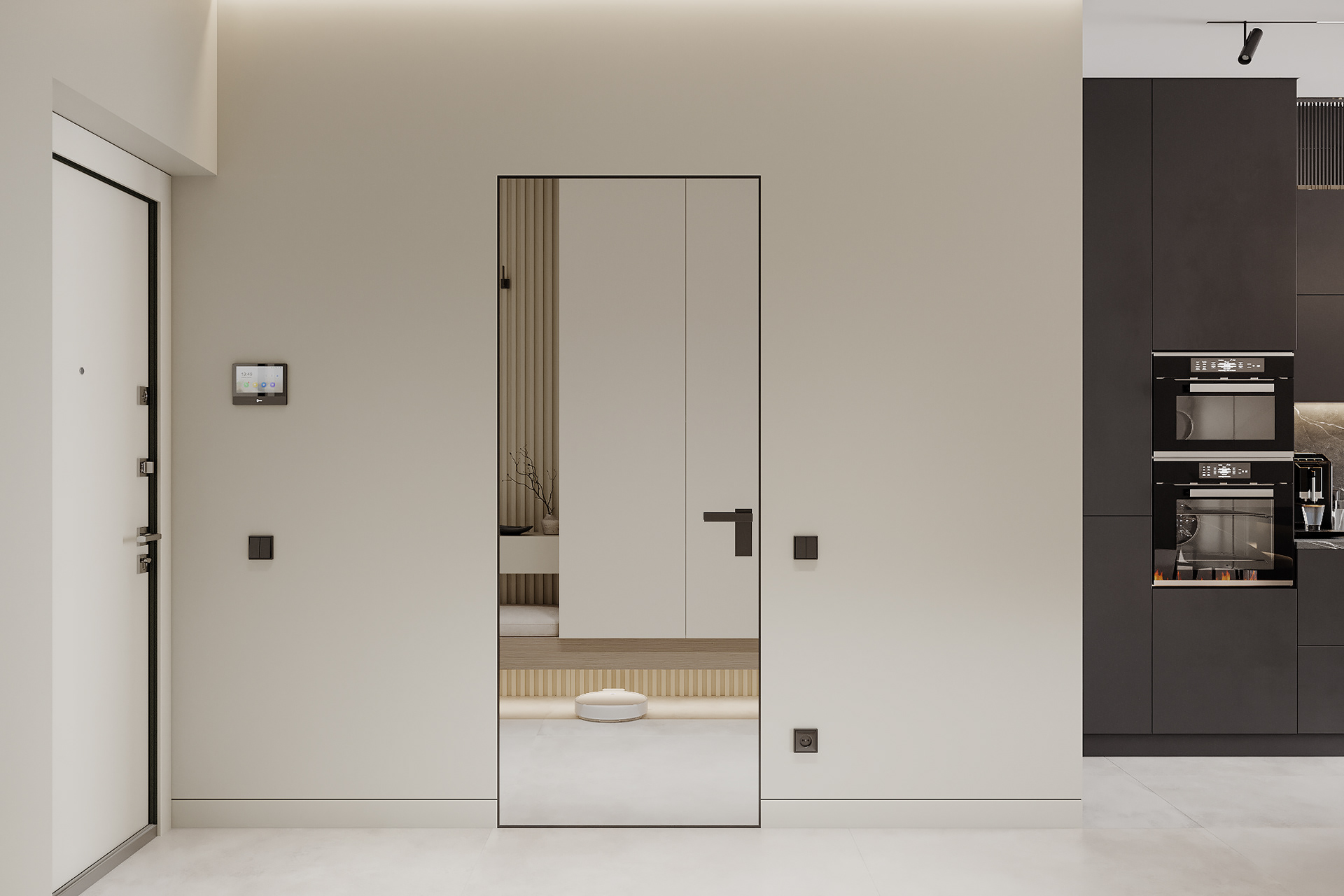 维尔纽斯，厨房与客厅区域 （注：Vilniy 可能是Vilnius维尔纽斯的拼写错误 ） 丨乌克兰-5