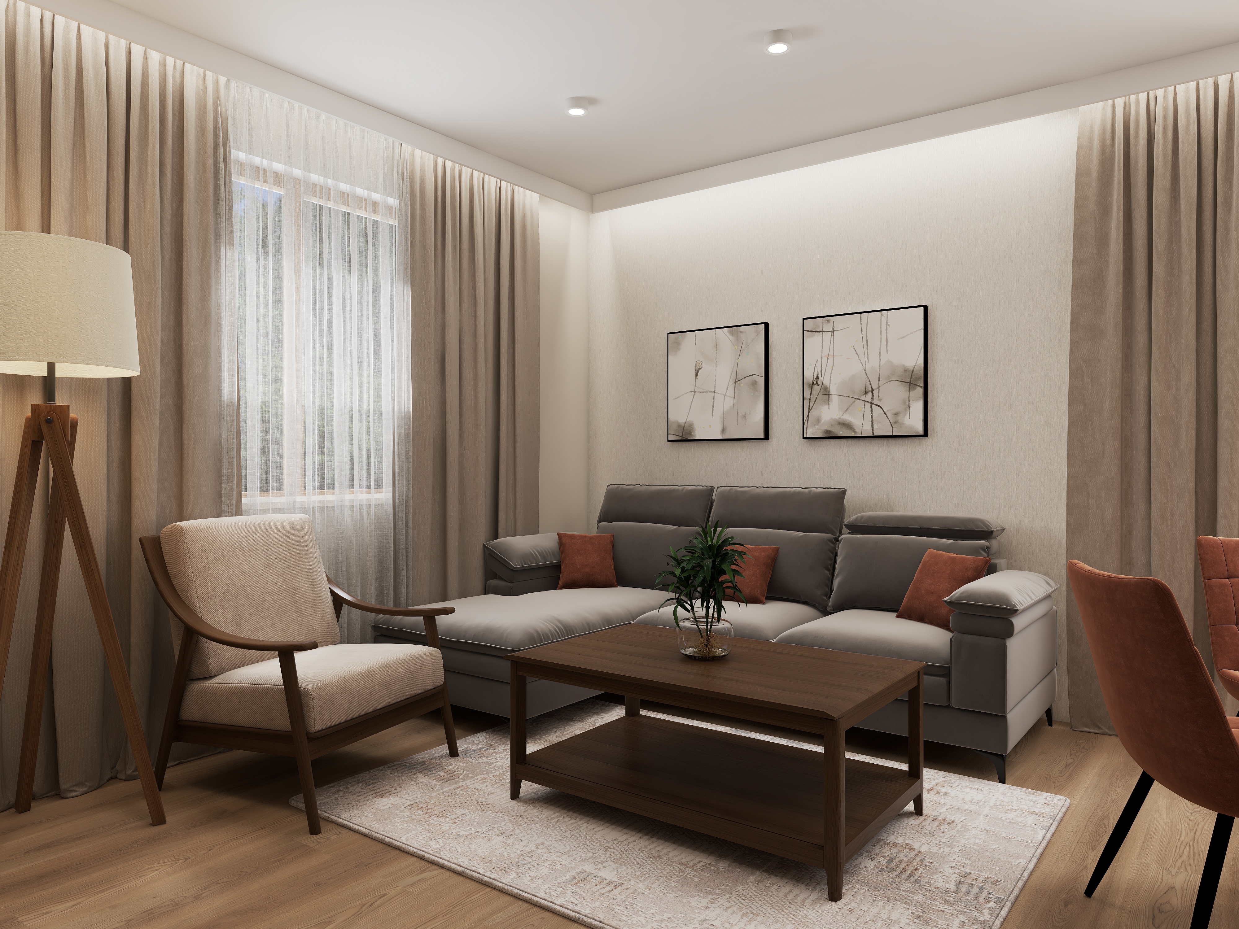 Otwarta Kuchnia z Jadalnią i przestronnym Salonem-20