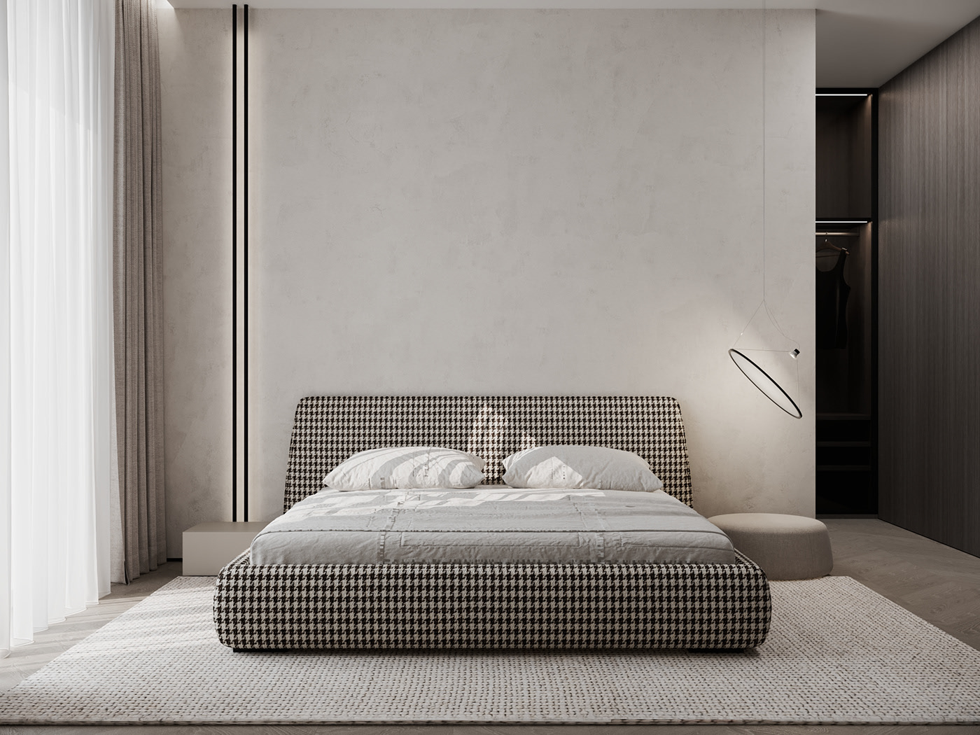 130平 现代简约风格设计！-23