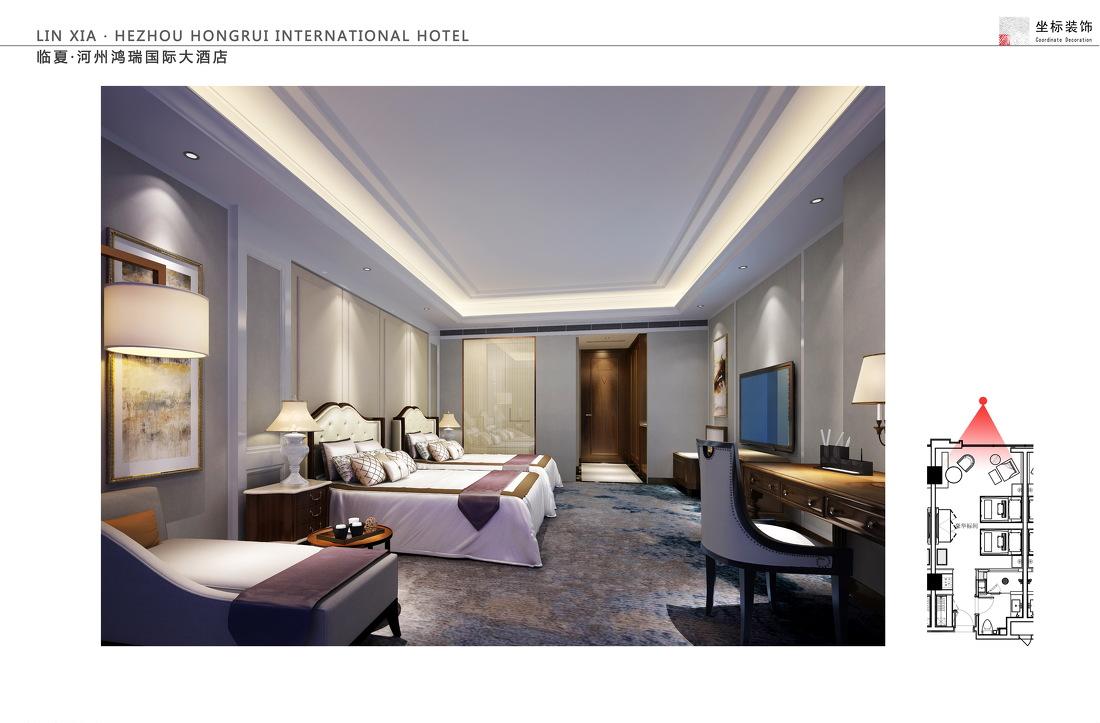 河州临夏鸿瑞国际大酒店室内设计-52